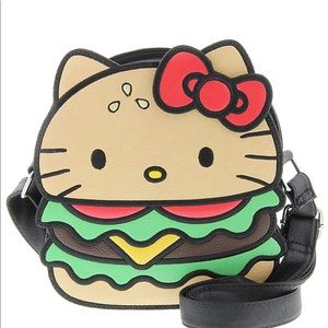 LoungeFly Hello Kitty Burger Crossbody